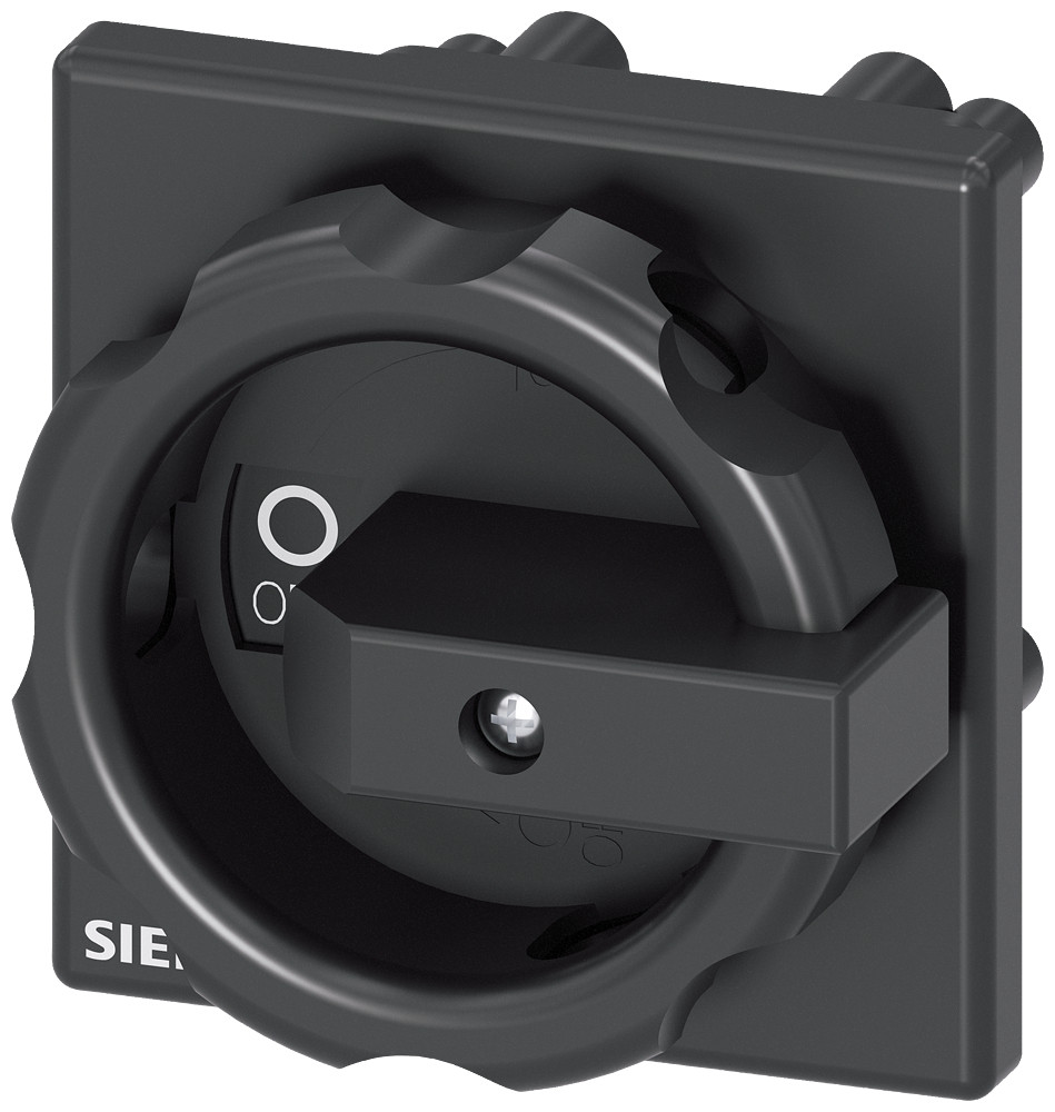 Siemens SENTRON 3LD9 Draaiaandrijving, zwart 66 X 66 MM bodembevestiging bevestiging met ce