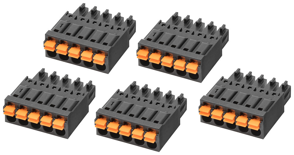 Siemens SCALANCE 5-Pole joint block for scalance M/S615, push-in technology 1 pack = 5
