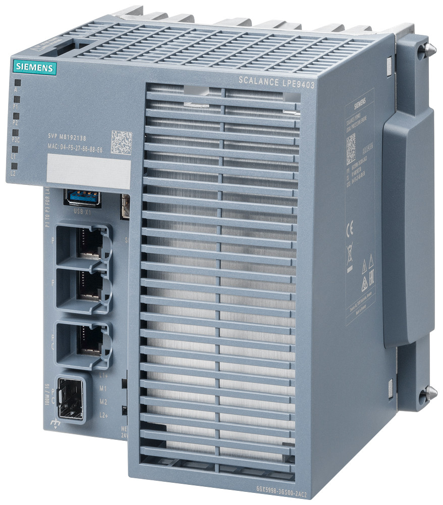 Siemens SCALANCE LPE9413 Scalance Lpe9413 industrial edge, local proc. engine, 10/100/1