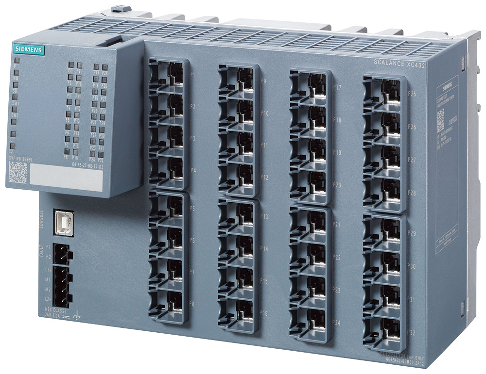 Siemens SCALANCE XC432 Scalance XC432 managed layer 3 ie switch