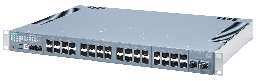 Siemens SCALANCE XRM334 Scalance xrm334(2x10g,24XSFP,8XSFP+,24V)