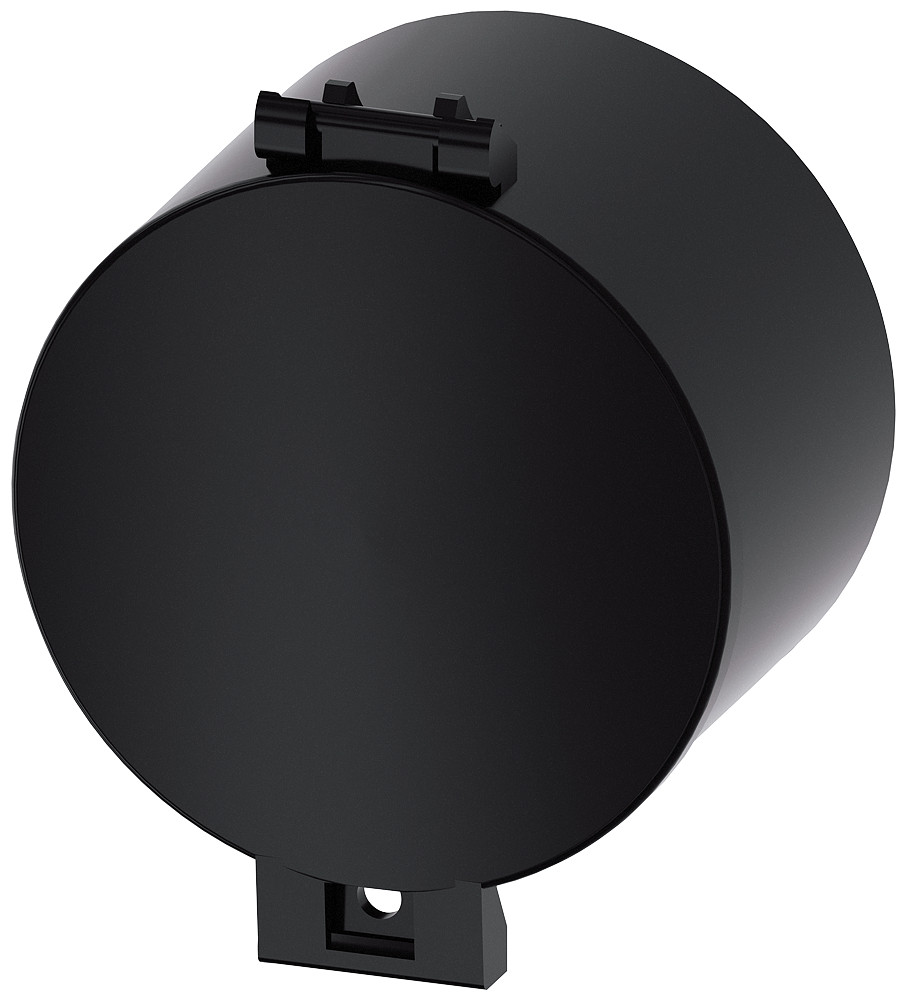 Siemens Sealable Cap for flat pushbutton, black