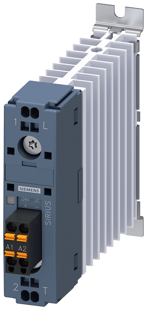 Siemens SIRIUS 3RF33 Semiconductor Contactor, 1-pole, 51/20 A ac/40 °C 24-230 V/24 V DC SPR