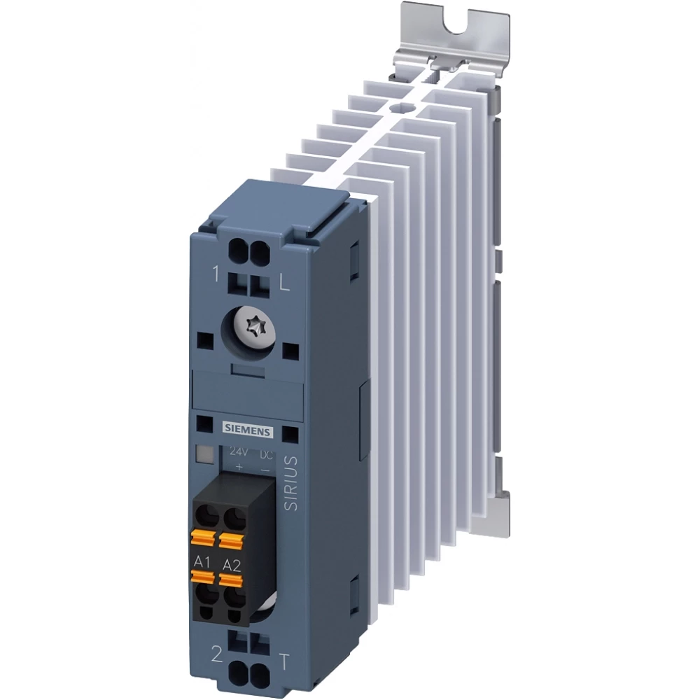 Siemens SIRIUS 3RF33 Halfgeleidercontactor, 1-polig, ac 51/20 A/40 °C 24-230 V/DC 24 V veer