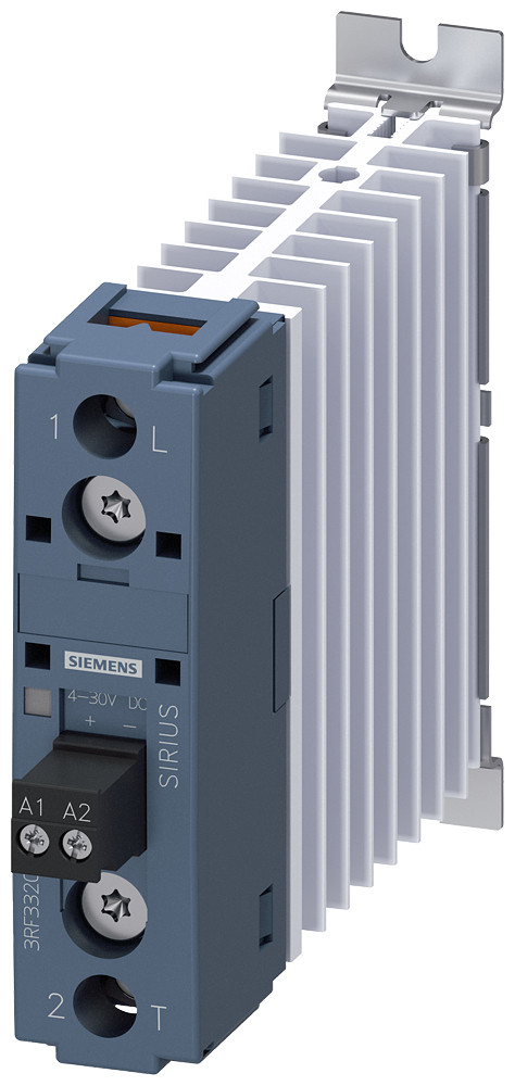 Siemens SIRIUS 3RF33 Halfgeleidercontactor, 1-polig, ac 51/20 A/40 °C 48-460 V/DC 4-30 V SC