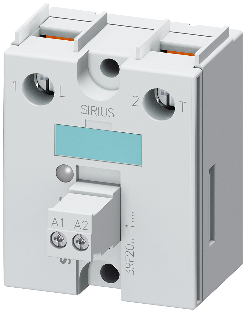 Siemens SIRIUS 3RF20 Halfgeleiderrelais 3RF2, 1-fasig, B = 45 MM, 50 A 48-600 V/24 V DC