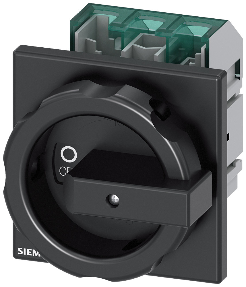 Siemens Sentron, switch disconnector 3LD5 ul, main control switch, 3-pole, app