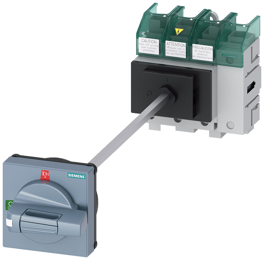 Siemens Sentron, switch disconnector 3LD5 ul, main control switch, 4-pole, app
