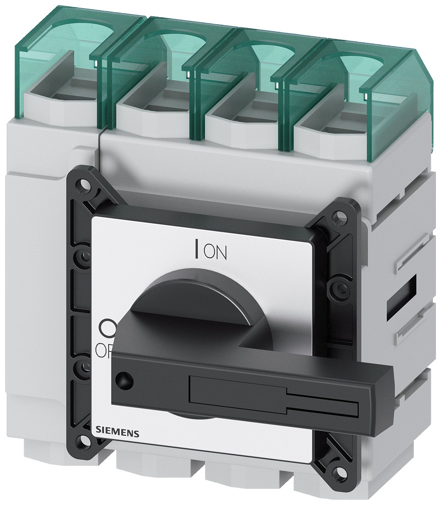 Siemens Sentron, switch disconnector 3LD5 ul, main control switch, 4-pole, app