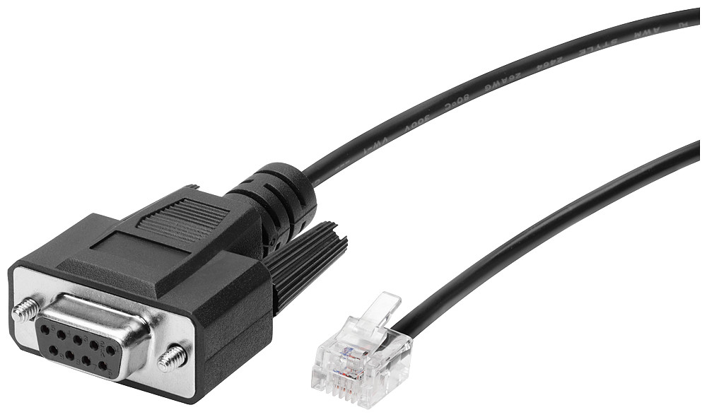 Siemens Serial Cable RJ11/RS232, pre-assembled serial cable, spare part