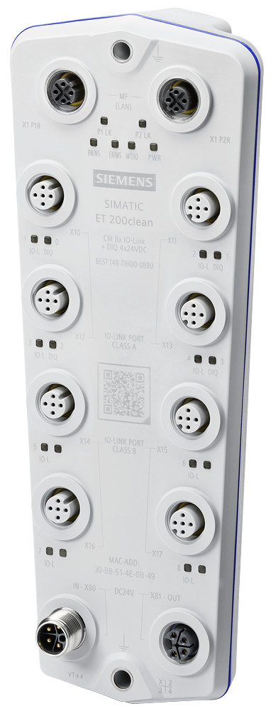 Siemens Simatic Et 200clean CM 8xio-link 8XM12 8X M12