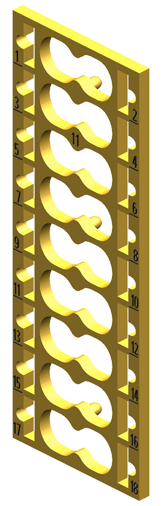 Siemens Simatic et 200SP 10 color identification labels color code CC11 FÜR set10st