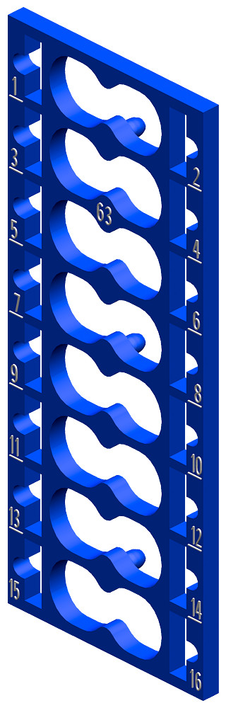 Siemens Simatic et 200SP 10 color identification labels color code CC63 FÜR set10st