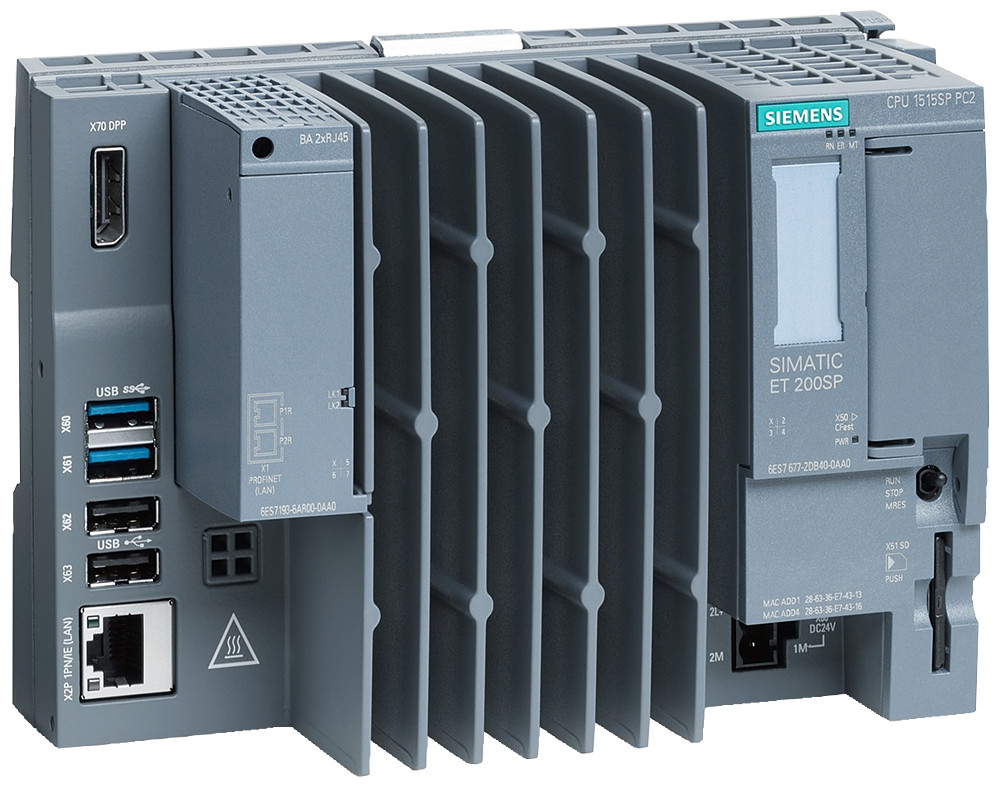 Siemens SIMATIC Simatic Et 200SP cpu 1515SP PC2 hmi 128PT, 8 GB, 64-bit