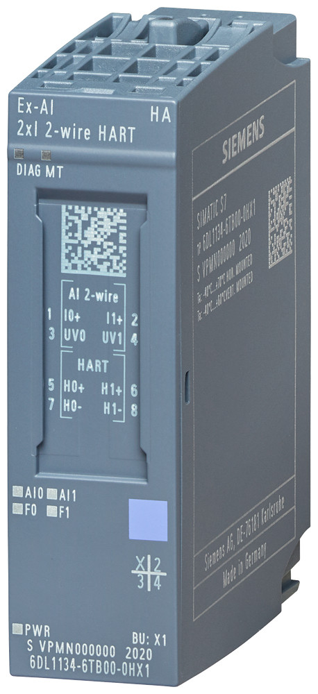 Siemens Simatic Et 200SP ha/et 200SP ex-ai 2xi 2-wire hart