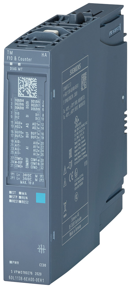 Siemens Simatic Et 200SP ha fast multi io counter