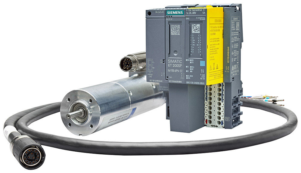 Siemens Simatic F-TM servodrive HF, simatic et 200SP profinet im 155-6PN ST in