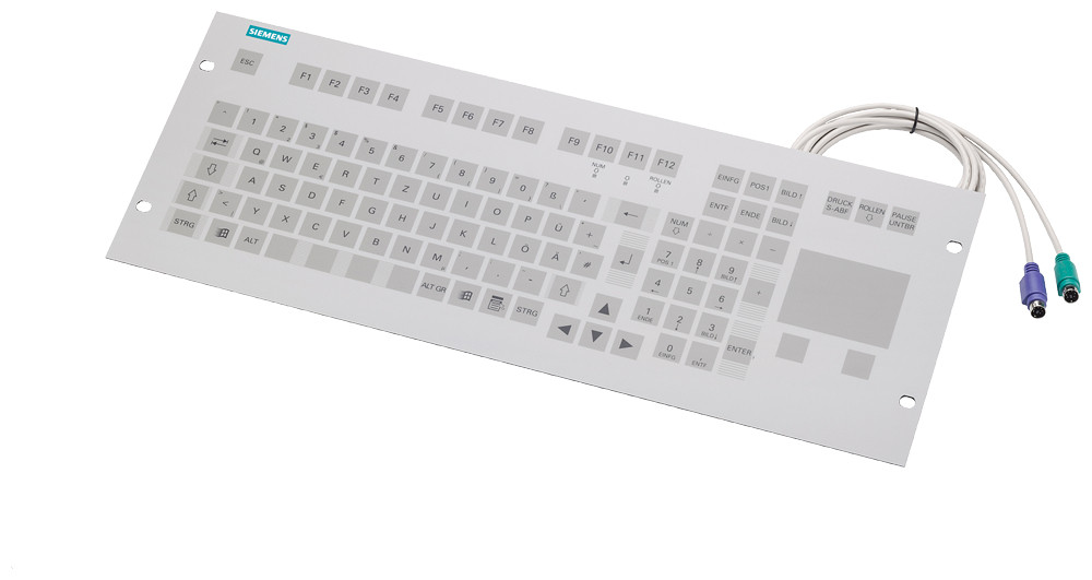 Siemens SIMATIC Simatic Hmi PS/2 built-in keyboard deu with touchpad