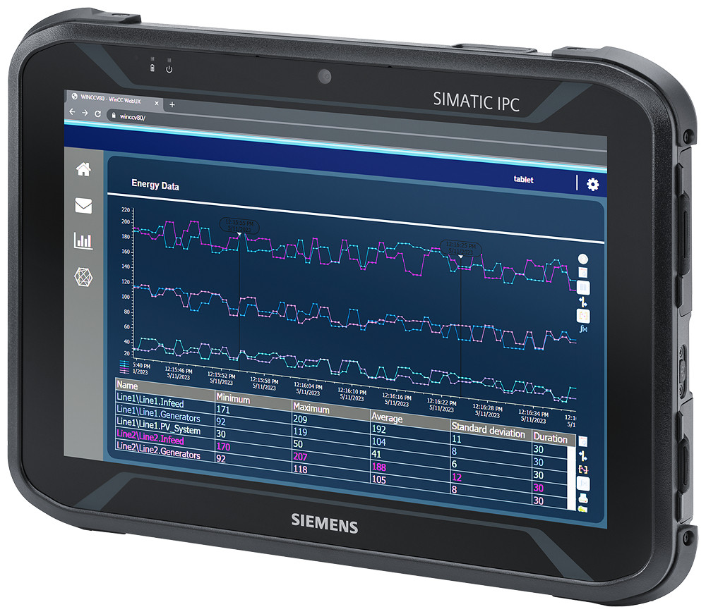 Siemens Simatic Ipc MD-34a outdoor -20 ... +60 °C adapter mode, -10 ... +50 °C