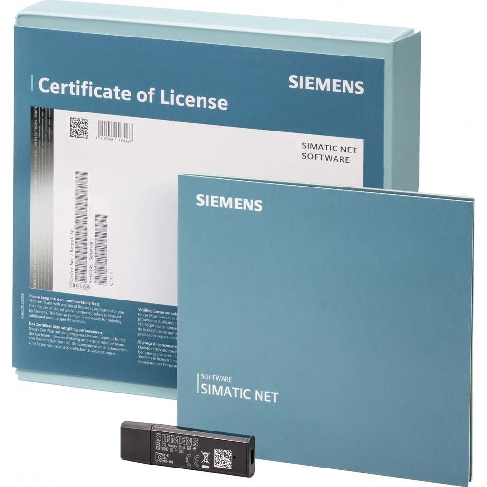 Siemens Simatic Net ie SNMP opc server extended V21, administration of up to 2