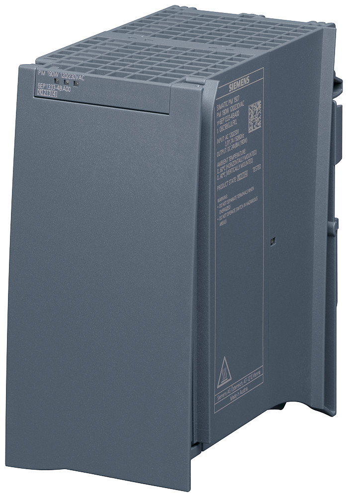 Siemens SIMATIC PM 1507 Simatic PM 1507 ex load current supply, 1-phase, 24 V DC/8 A