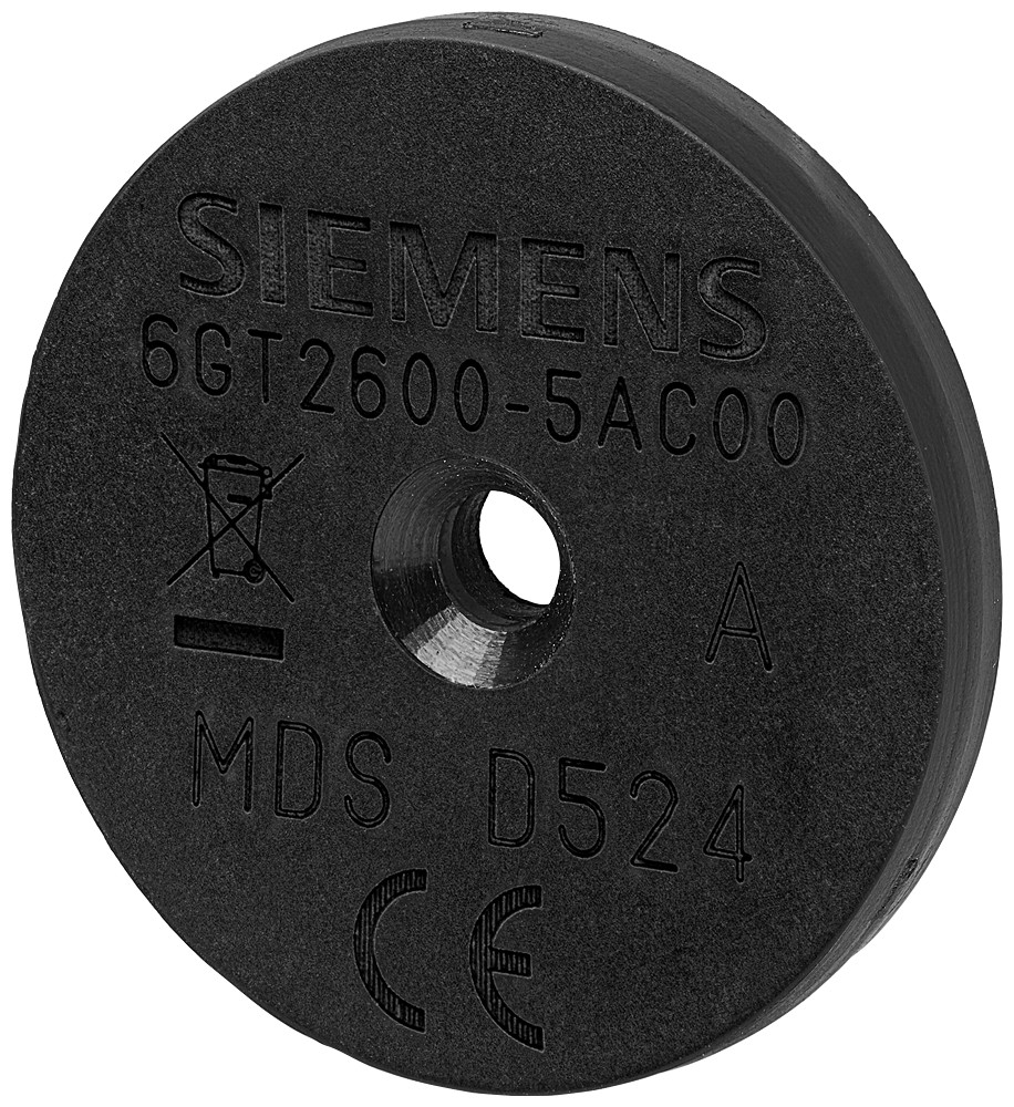Siemens SIMATIC RF MDS D524 transponder Transponder MDS D524 button, RF200/RF300 gen2, iso 15693, 8192 byte FR