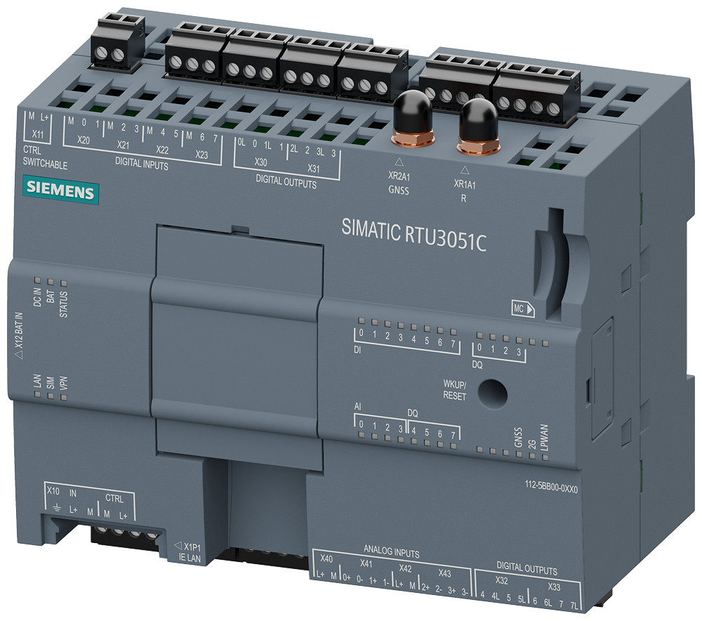 Siemens Simatic Rtu3051c, compact LP telecontrol station, lpwan (lte-M/NB-iotv