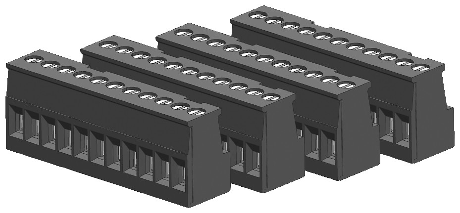 Siemens Simatic S7-1200 tin-plated joint block 11 pins, push-in pu 4