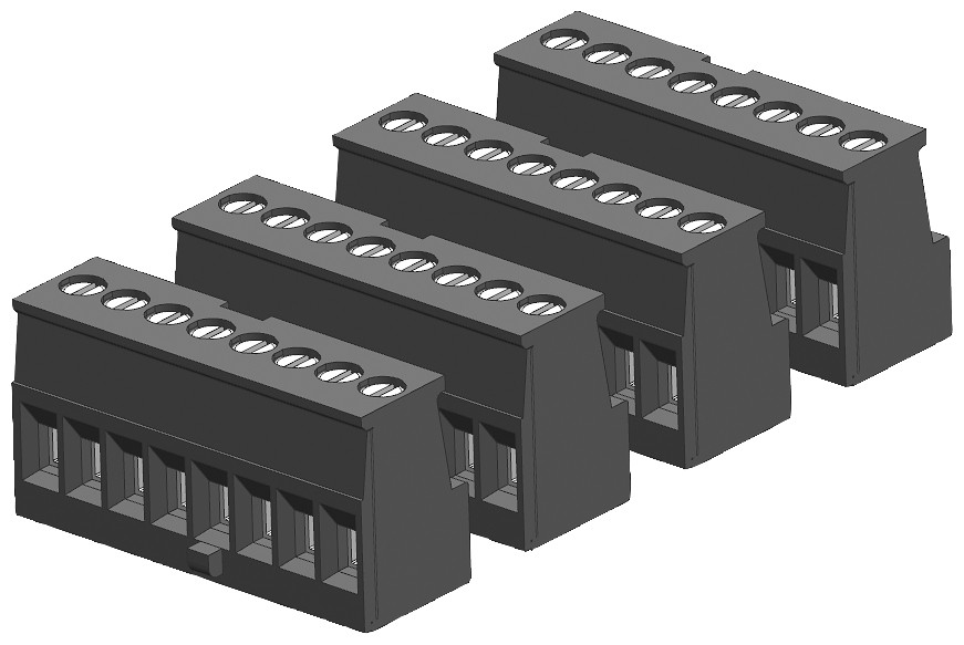 Siemens SIMATIC Simatic S7-1200 tin-plated joint block 8 pins, keyed right, screw pu 4