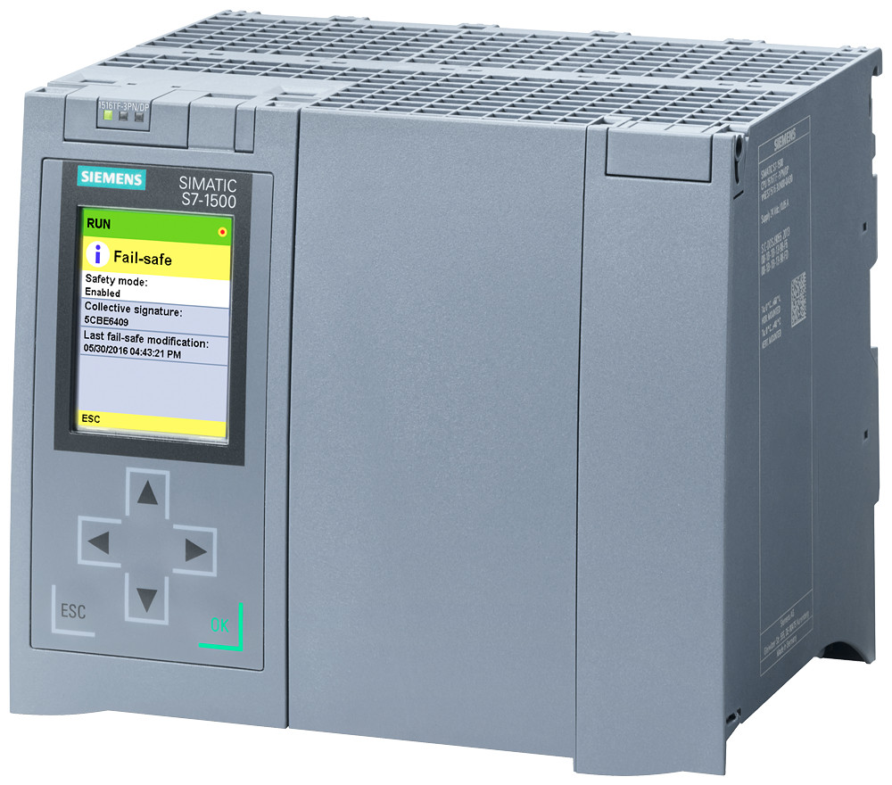 Siemens Simatic S7-1500 cpu 1516TF-3 PN/DP