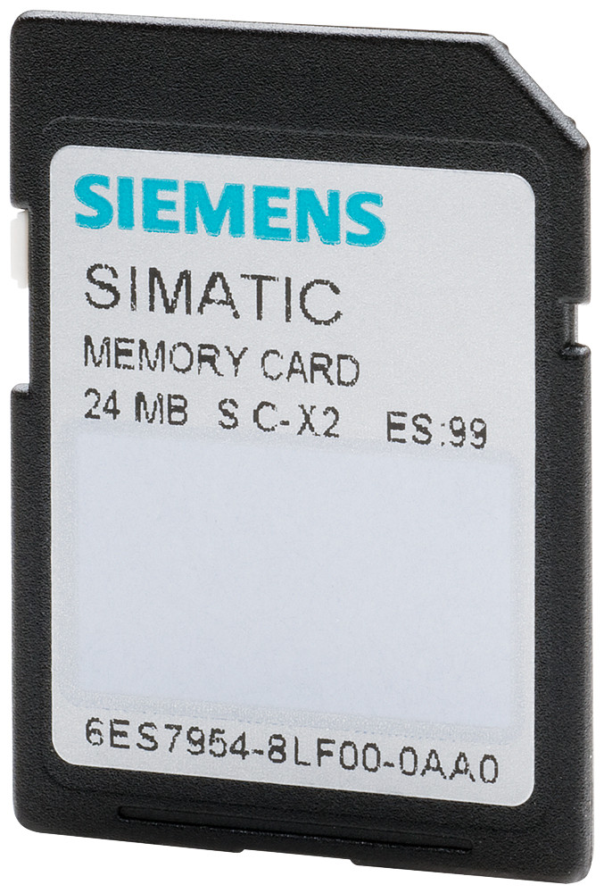 Siemens Simatic S7 memory card 24 MB for S7-1x00 cpu
