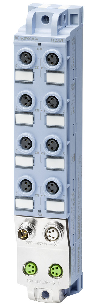 Siemens SIMATIC Simatic Et 200al diq 8x24vdc/0.5a, 8XM8 8X M8