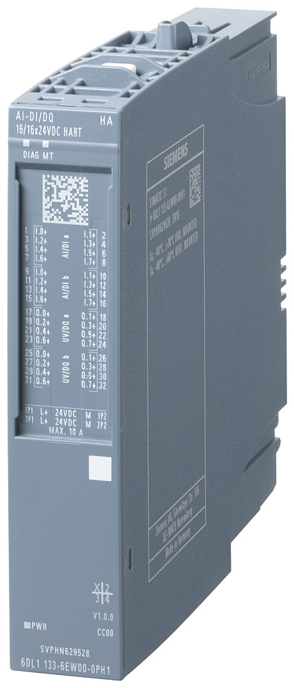Siemens SIMATIC Simatic Et 200SP ha ai-di 16/DQ 16x24vdc hart ha