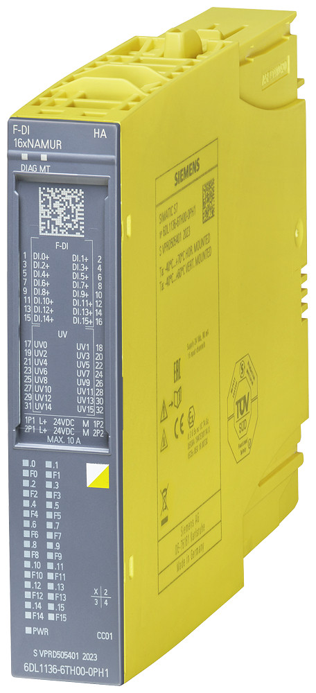 Siemens SIMATIC Simatic Et 200SP ha F-di 16xnamur ha