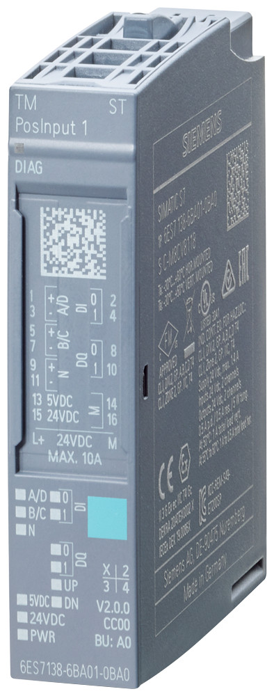Siemens SIMATIC Simatic Et 200SP TM posinput 1 1 MHZ pu 10