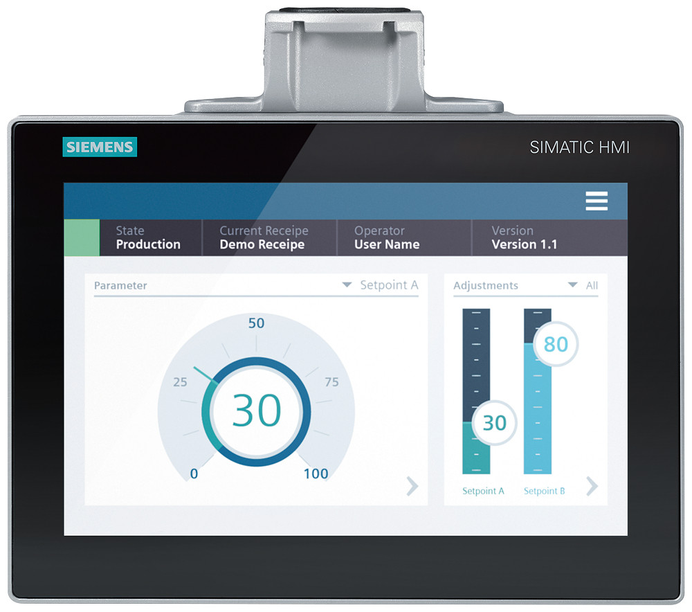 Siemens SIMATIC Simatic Hmi MTP1200 unified comfort pro suitable for support arm witho