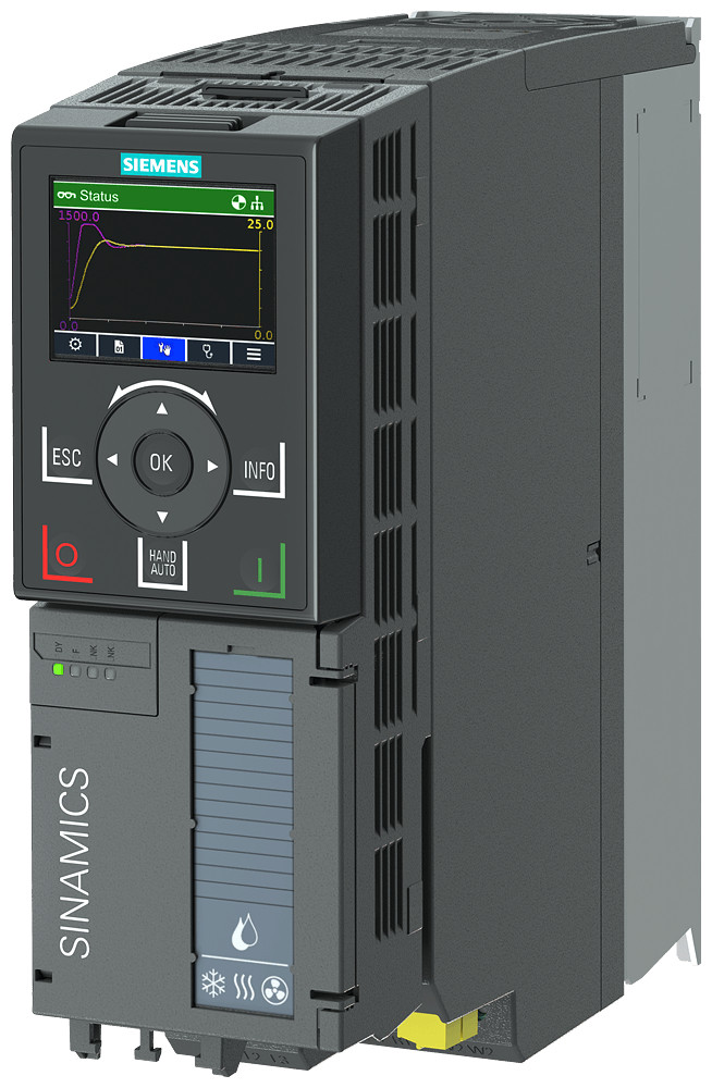 Siemens Sinamics G120X, ip20 / ul open type, fsa, C2, 3 ac 380-480 V, 1,10 KW