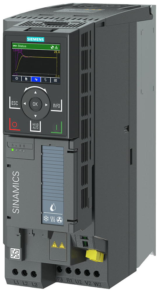 Siemens Sinamics G120X, ip20 / ul open type, FSB, uf, 3 ac 380-480 V, 5,50 KW