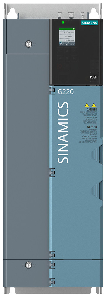 Siemens Sinamics G220 clean power, 3ac 380...415/440...500V, 22KW/30HP, ip20 /