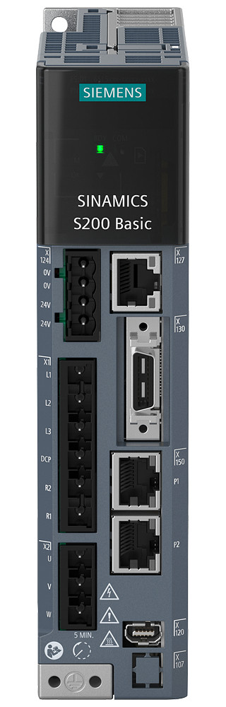 Siemens SINAMICS SINAMICS S200 Basic Sinamics S200 basic, with profi input voltage: 200-240 V 1/3 ac, -15%/