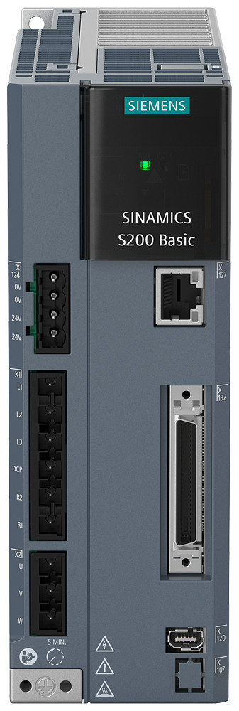 Siemens SINAMICS SINAMICS S200 Basic Sinamics S200 basic, with pulse input voltage: 200-240 V 1/3 ac, -15%/