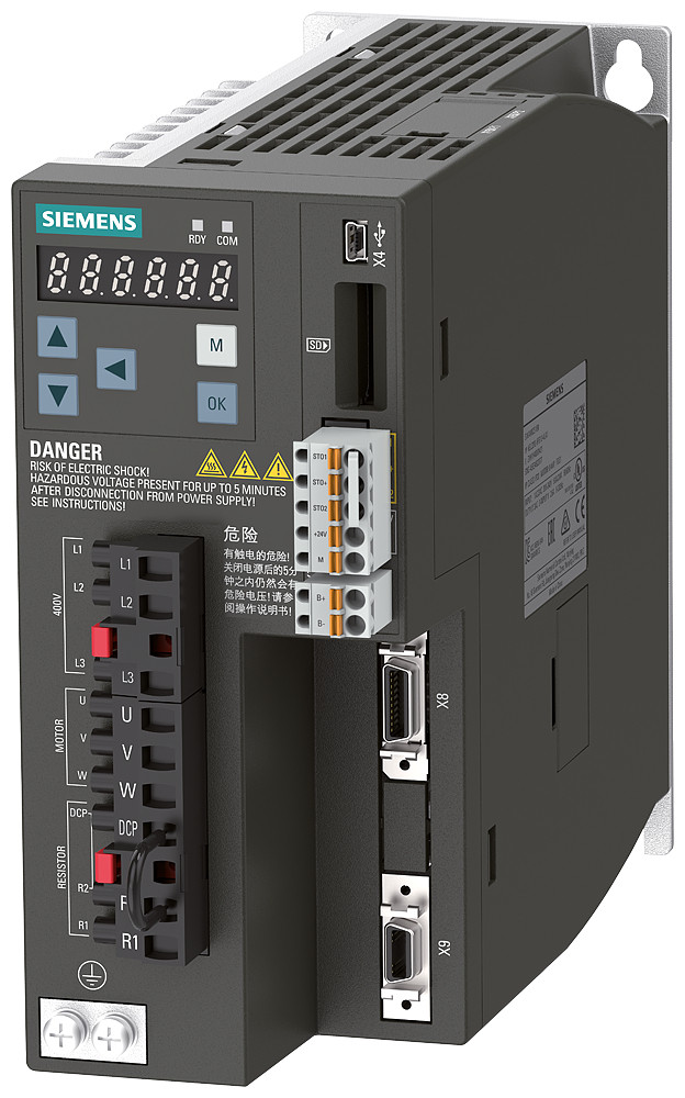 Siemens SINAMICS V90 Sinamics V90, 3 ac 380-480 V, 1,00 KW, ip20 / ul open type, fsa