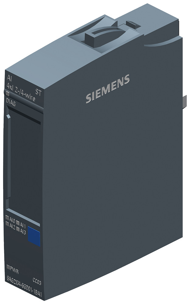 Siemens Siplus et 200SP ai 4xi 2-/4-wire ST T1 rail -25 ...+55 °C T1 with 70