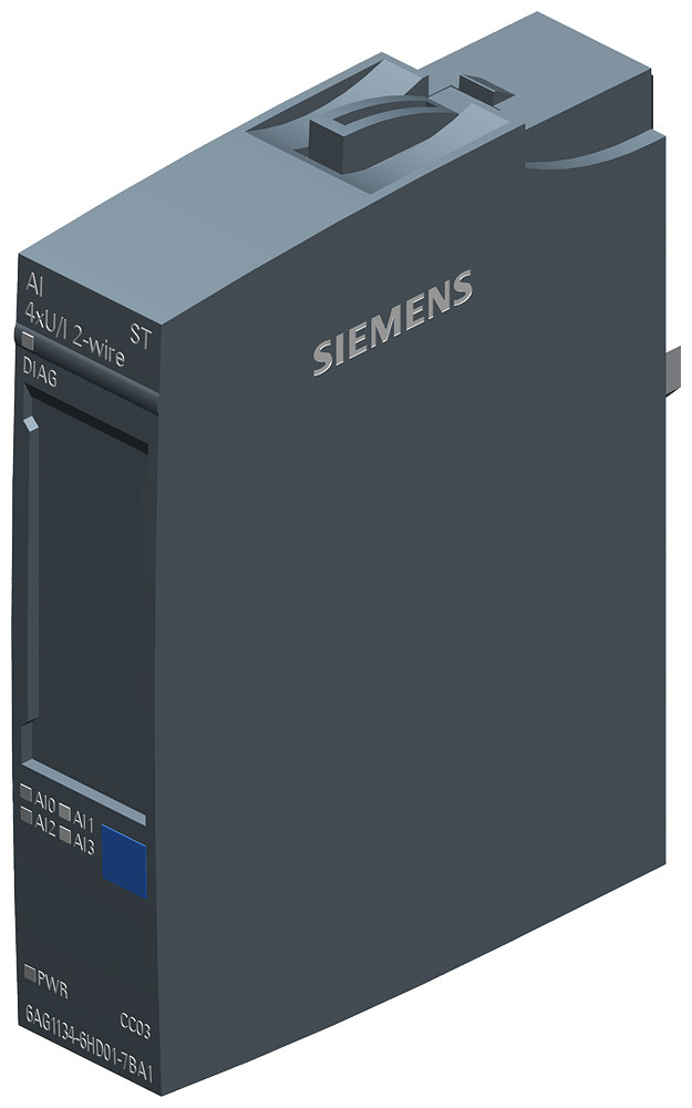Siemens Siplus et 200SP ai 4xu/I 2-W ST