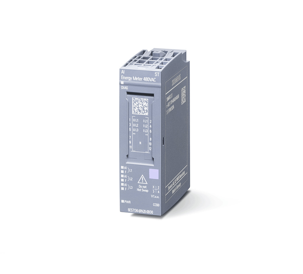 Siemens Siplus et 200SP ai emeter 480va TX rail -40 ...+70°C(TX mit 85°C FÜR