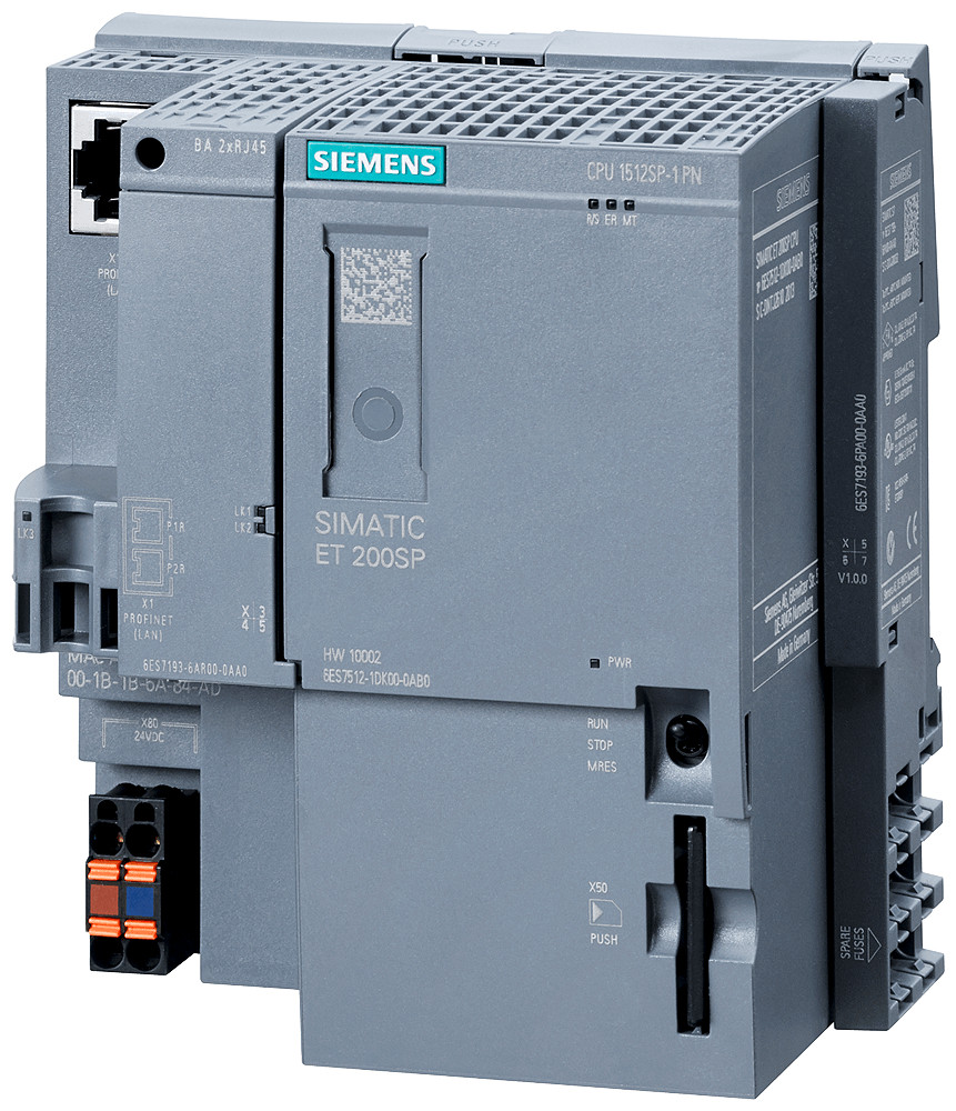 Siemens Siplus et 200SP cpu 1512SP-1 PN