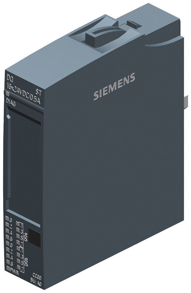 Siemens Siplus et 200SP DQ 16x24vdc/0.5a ST TX rail based on 6es7132-6BH01-0ba