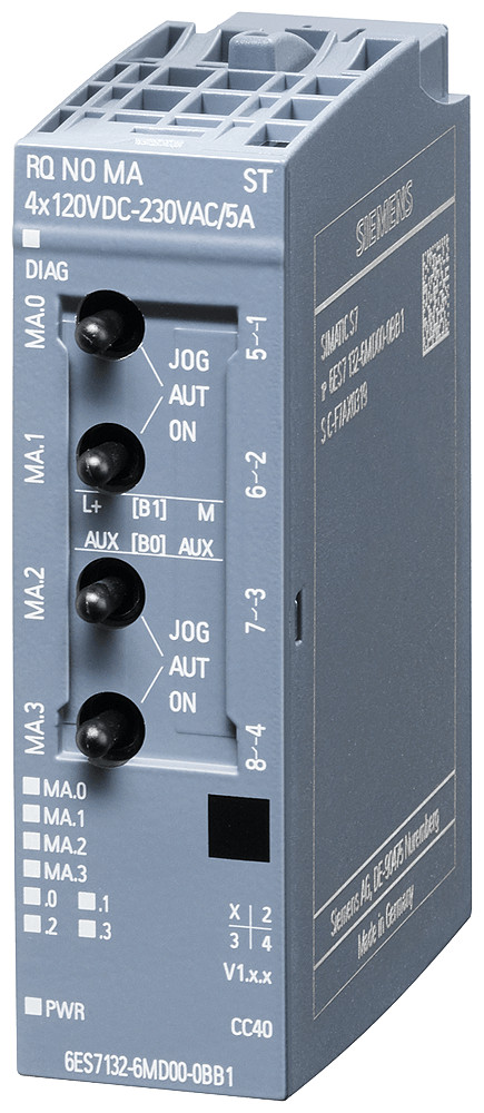 Siemens Siplus et 200SP RQ 4x120 V DC ...230 V ac/5 A no ma ST