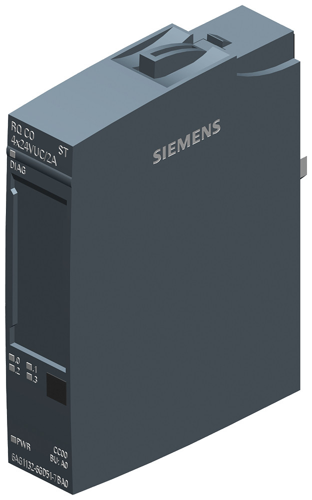 Siemens Siplus et 200SP RQ co 4x24vdc/2a ST -40 ...+70 °C based on 6es7132-6G