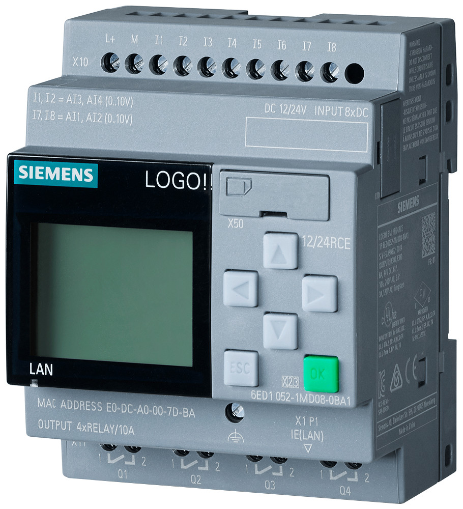 Siemens Siplus Logo! 12/24rce